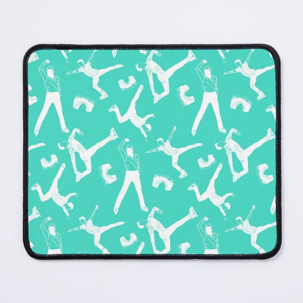 Item preview, Male Figure Skaters White Designs on Mint designed and sold by PD-Skating.