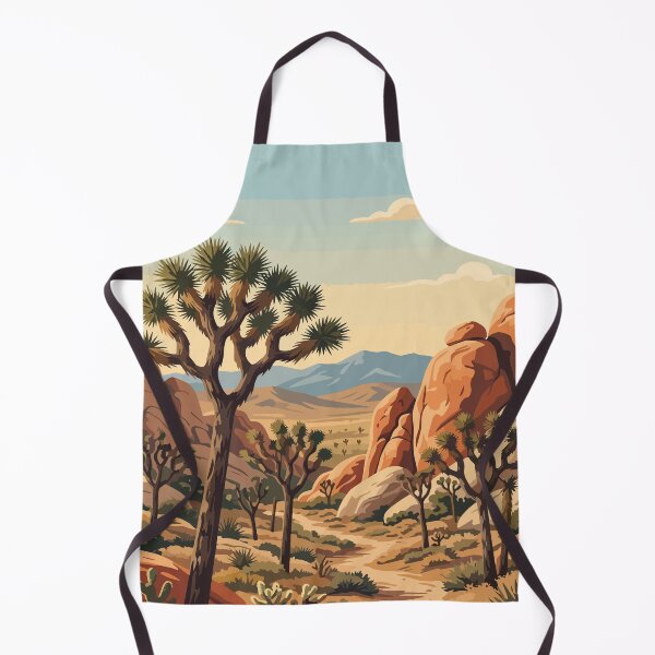 Item preview, Joshua Tree National Park USA Vintage Travel designed and sold by RareDeerArt.