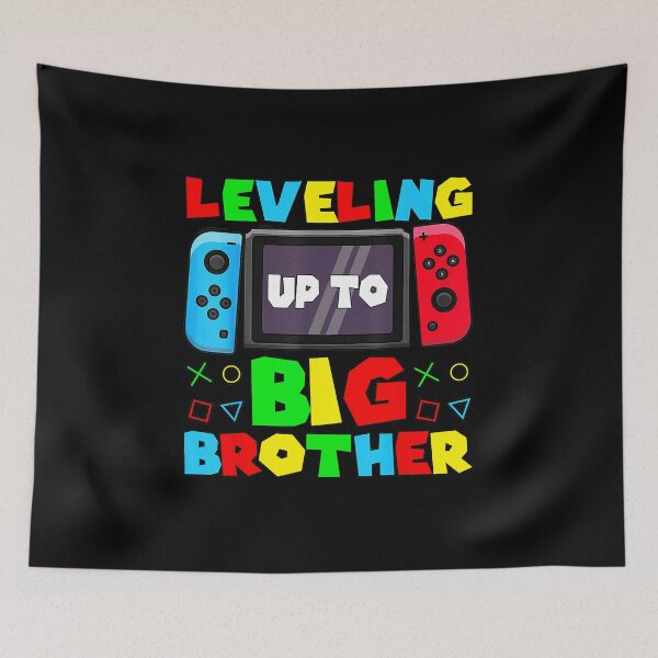 Item preview, Leveling Up To Big Brother Funny Gaming Family Announcement designed and sold by FGTV2021.