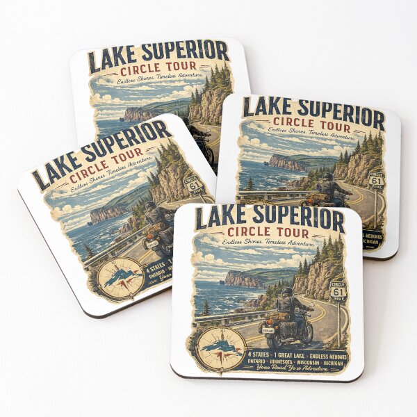 Item preview, Retro Logo Great Lakes Circle Tour designed and sold by greatlakesimage.