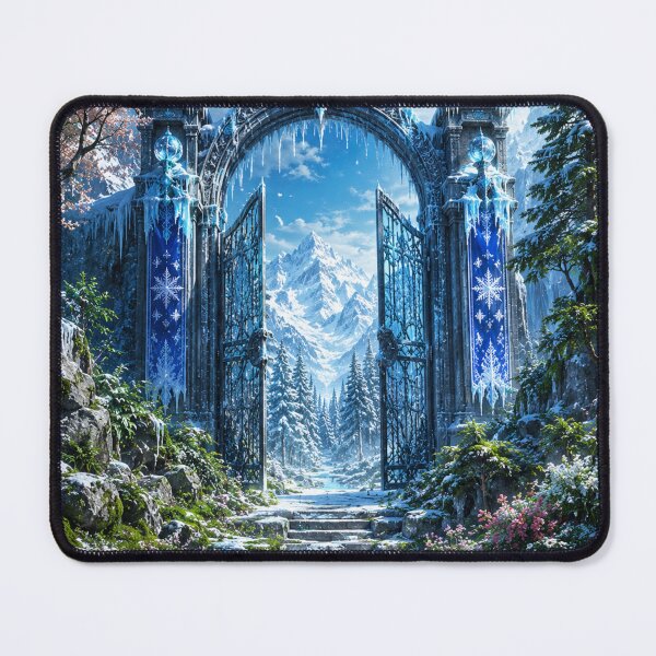 Item preview, Frozen Nature Gate | Winter Fantasy Portal Artwork designed and sold by Sticleg.