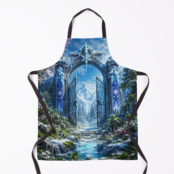 Item preview, Frozen Nature Gate | Winter Fantasy Portal Artwork designed and sold by Sticleg.