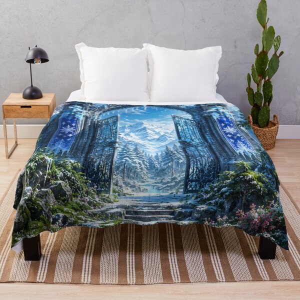 Item preview, Frozen Nature Gate | Winter Fantasy Portal Artwork designed and sold by Sticleg.
