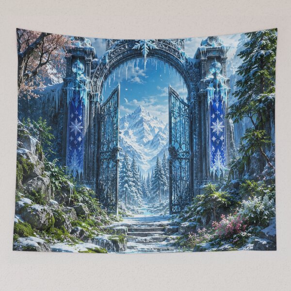 Item preview, Frozen Nature Gate | Winter Fantasy Portal Artwork designed and sold by Sticleg.