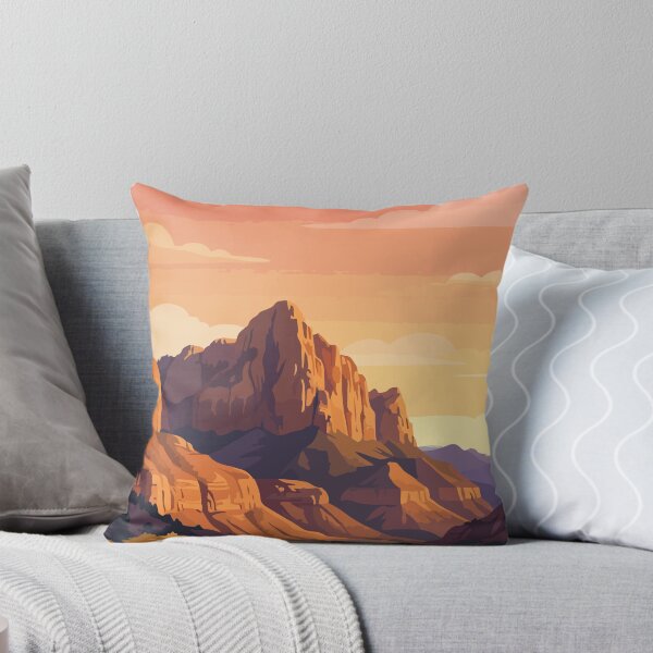 Item preview, Zion National Park USA Vintage Travel designed and sold by RareDeerArt.