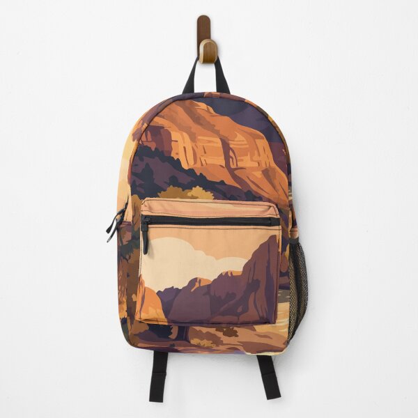 Item preview, Zion National Park USA Vintage Travel designed and sold by RareDeerArt.