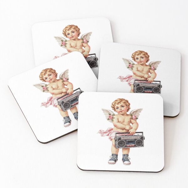 Item preview, Retro Baroque Angel with Boombox designed and sold by SoulTreasures.