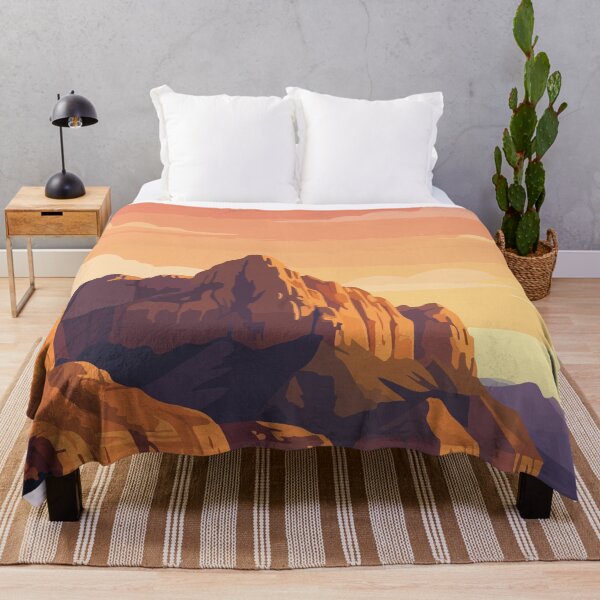 Item preview, Zion National Park USA Vintage Travel designed and sold by RareDeerArt.