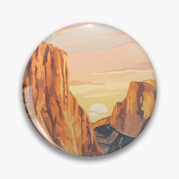 Item preview, Yosemite National Park USA Vintage Travel designed and sold by RareDeerArt.
