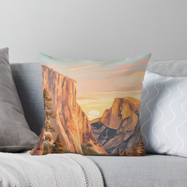 Item preview, Yosemite National Park USA Vintage Travel designed and sold by RareDeerArt.