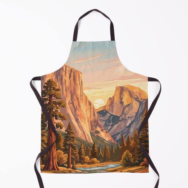 Item preview, Yosemite National Park USA Vintage Travel designed and sold by RareDeerArt.