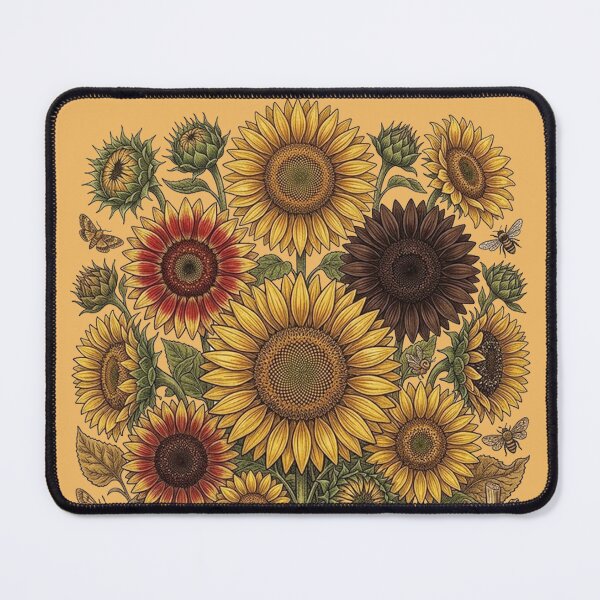 Item preview, Orange sunflowers designed and sold by snoWorkshop.