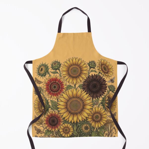 Item preview, Orange sunflowers designed and sold by snoWorkshop.