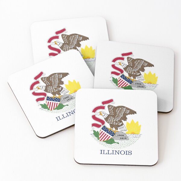Item preview, Illinois State Flag IL designed and sold by shitpostee.