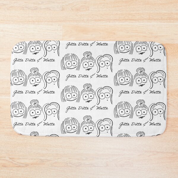 Item preview, Gitte, Ditte & Mette designed and sold by LLSwiss.