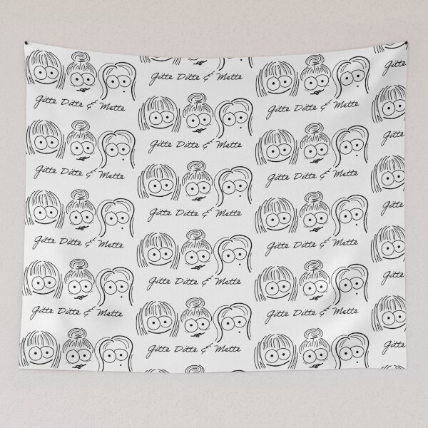 Item preview, Gitte, Ditte & Mette designed and sold by LLSwiss.