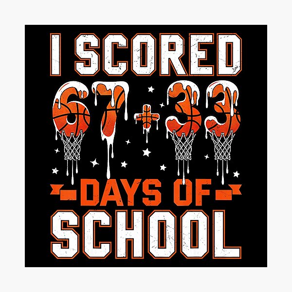 Item preview, 100 Days Of School Basketball Drip Funny Student Sports designed and sold by allistermariam.