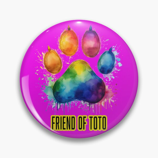 Item preview, RAINBOW DOG PAW.   FRIEND OF TOTO designed and sold by BIGPIX91011.