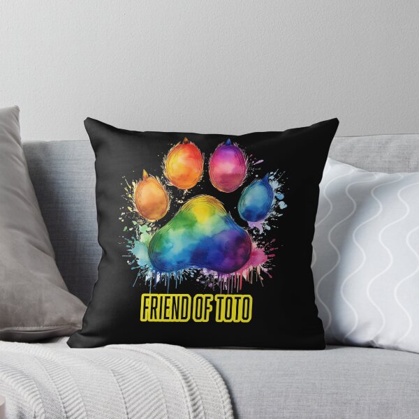 Item preview, RAINBOW DOG PAW.   FRIEND OF TOTO designed and sold by BIGPIX91011.