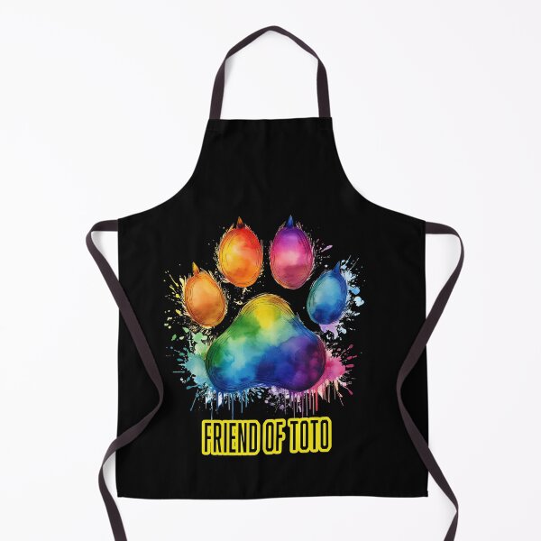 Item preview, RAINBOW DOG PAW. FRIEND OF TOTO designed and sold by BIGPIX91011.