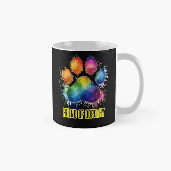 Item preview, RAINBOW DOG PAW.   FRIEND OF DOROTHY designed and sold by BIGPIX91011.