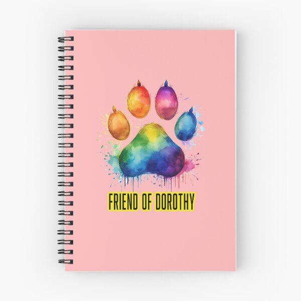 Item preview, RAINBOW DOG PAW.   FRIEND OF DOROTHY designed and sold by BIGPIX91011.