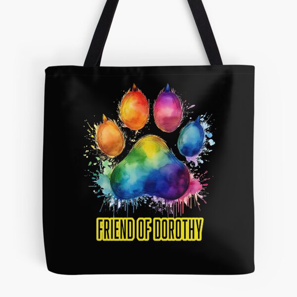 Item preview, RAINBOW DOG PAW.   FRIEND OF DOROTHY designed and sold by BIGPIX91011.