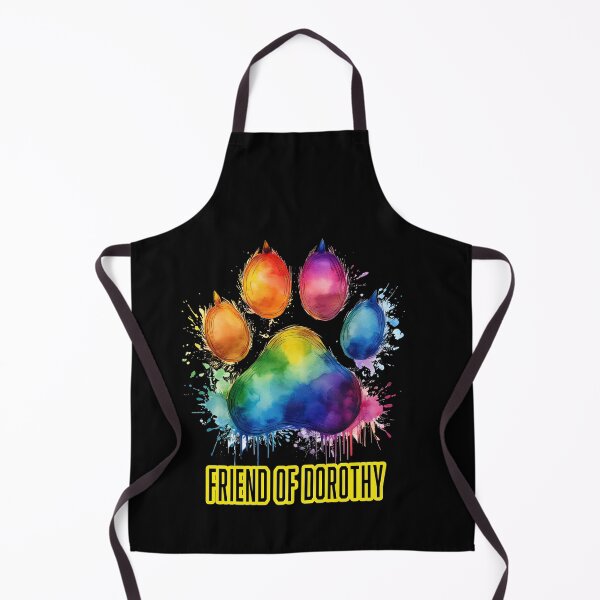 Item preview, RAINBOW DOG PAW.   FRIEND OF DOROTHY designed and sold by BIGPIX91011.