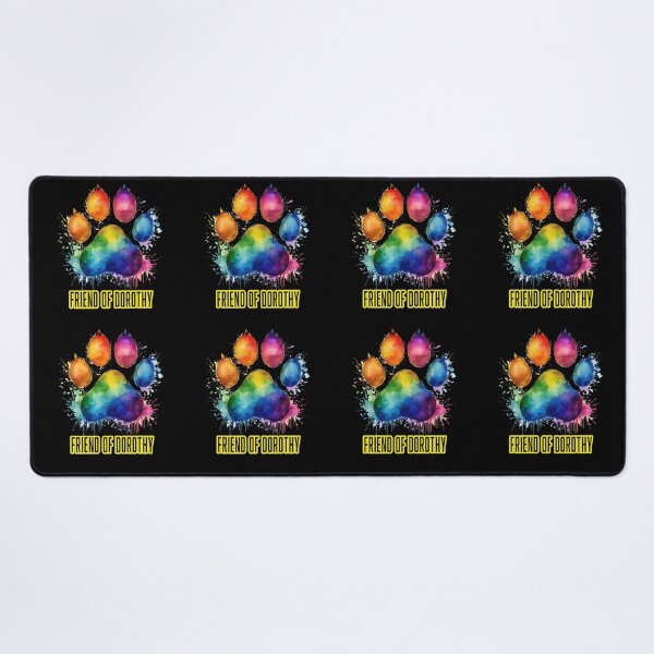 Item preview, RAINBOW DOG PAW. FRIEND OF DOROTHY designed and sold by BIGPIX91011.