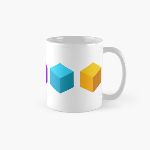 Item preview, Colorful Geometric Cubes Illustration – Minimal 3D Abstract Block Design designed and sold by Caterina@.