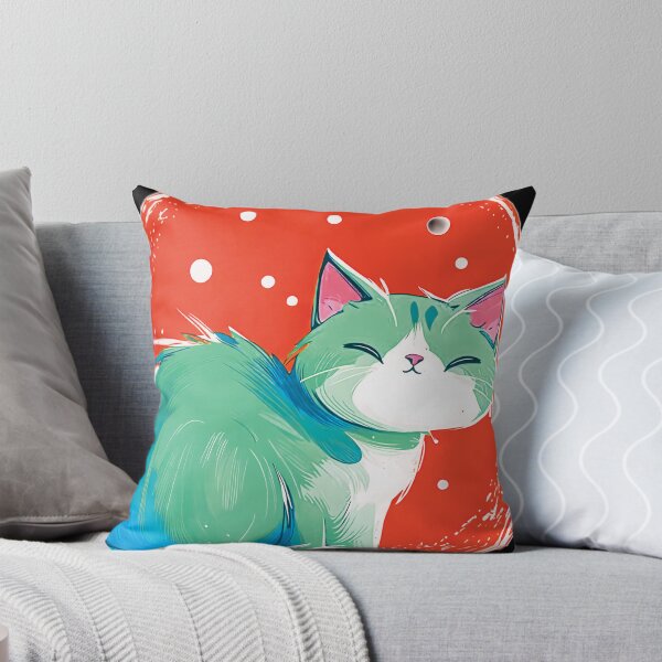 Item preview, Whimsical Vintage Elegant Cat with  Minimalist Kawaii Art designed and sold by Noorkin.