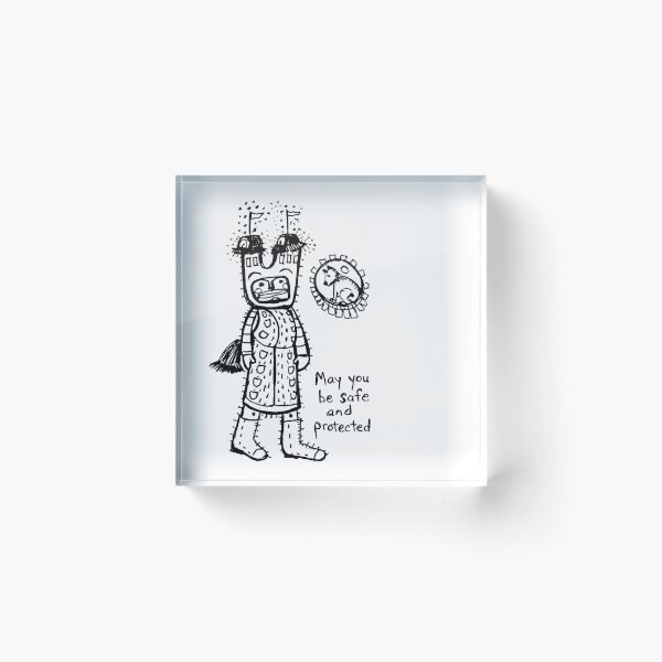 Item preview, May you be safe and protected designed and sold by Wendy Wahman.
