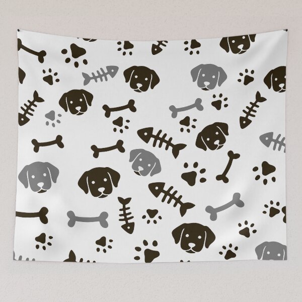 Item preview, Cute Puppy Dog Pattern designed and sold by WormJ.