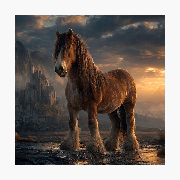 Item preview, Breton Heritage: Strength, Nobility & Timeless Equine Art #10 designed and sold by Helios Be. Lavsh.