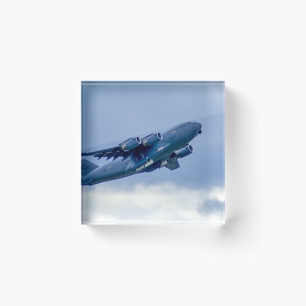 Item preview, Boeing C-17 Globemaster III | Imposing Military Transport Jet - Fine Art Print designed and sold by Ross.A.Campbell.