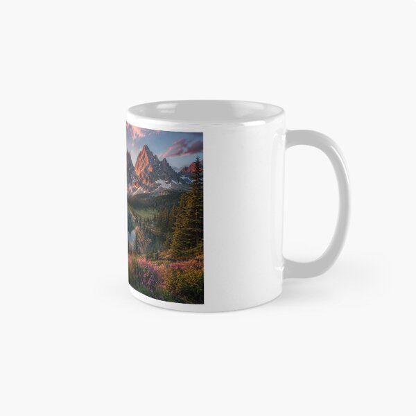 Item preview, Alpine Sunset Reflection designed and sold by souhirZa.