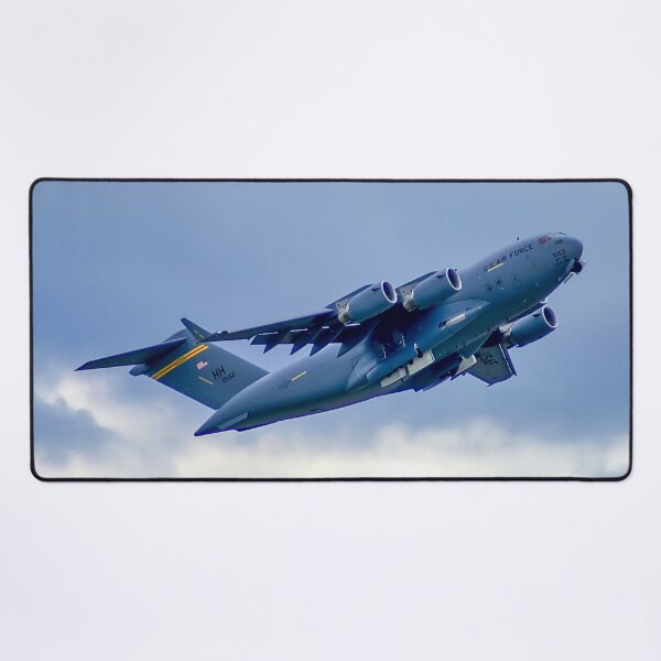 Item preview, Boeing C-17 Globemaster III | Imposing Military Transport Jet - Fine Art Print designed and sold by Ross.A.Campbell.