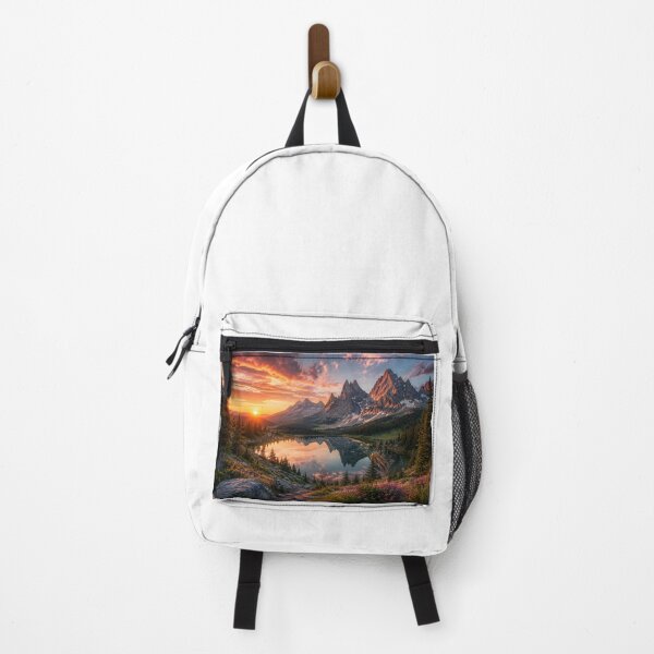 Item preview, Alpine Sunset Reflection designed and sold by souhirZa.