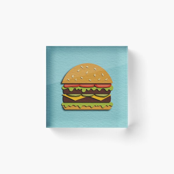 Item preview, Paper Art Burger Delight designed and sold by Nojom-.