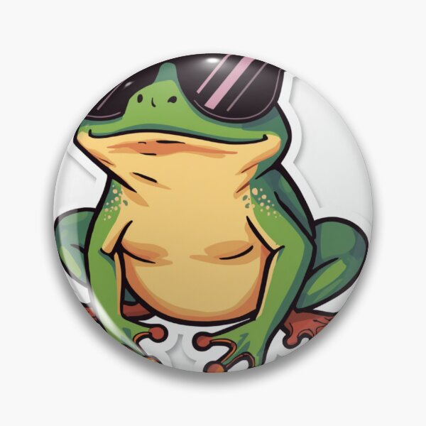 Item preview, Green Vintage Frog  designed and sold by Gulele7.