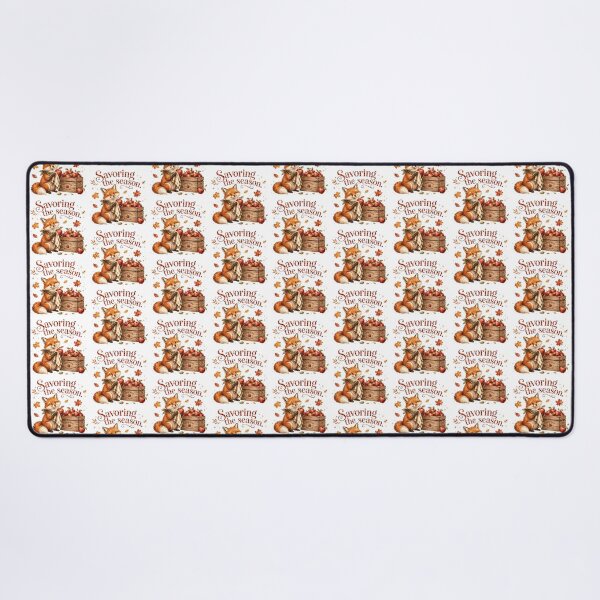 Item preview, Savoring The Season Apple Fox Autumn Harvest Aesthetic designed and sold by AQUILAKREO.