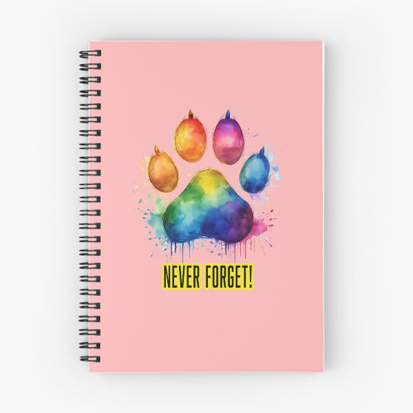 Item preview, RAINBOW DOG PAW.   NEVER FORGET! designed and sold by BIGPIX91011.