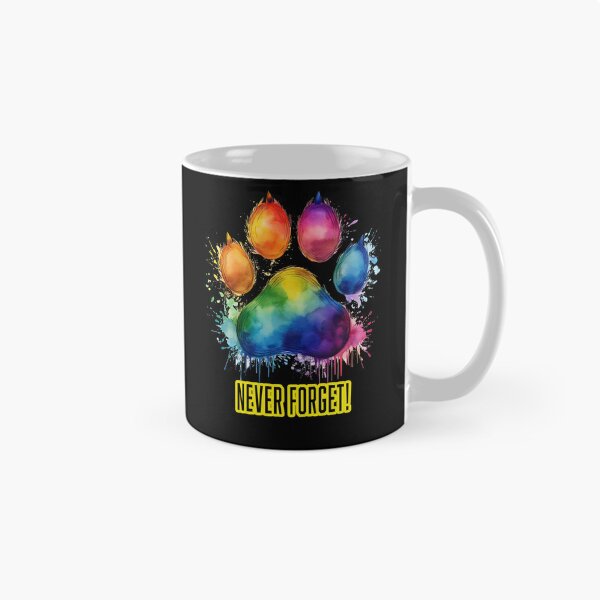 Item preview, RAINBOW DOG PAW.   NEVER FORGET! designed and sold by BIGPIX91011.