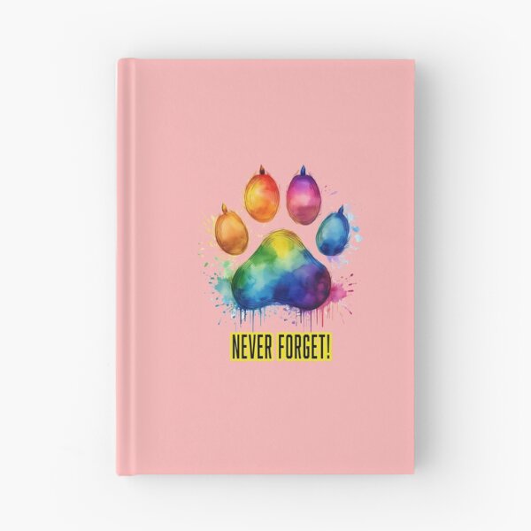 Item preview, RAINBOW DOG PAW.   NEVER FORGET! designed and sold by BIGPIX91011.