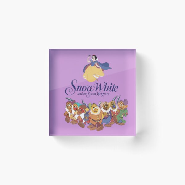 Artikelvorschau, Schneewittchen und die sieben Waffeln (Parodie) entworfen und verkauft von quacksondesigns.