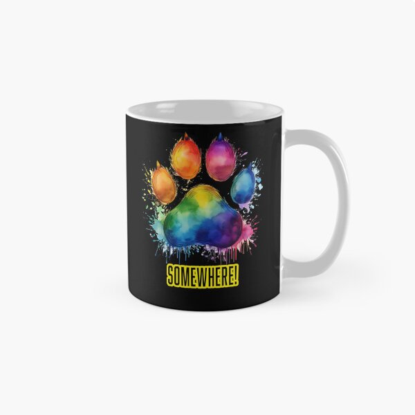 Item preview, RAINBOW DOG PAW.   SOMEWHERE! designed and sold by BIGPIX91011.