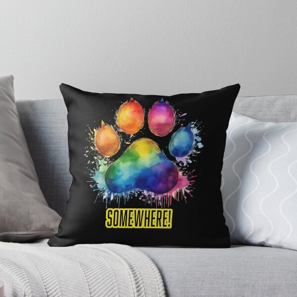 Item preview, RAINBOW DOG PAW.   SOMEWHERE! designed and sold by BIGPIX91011.