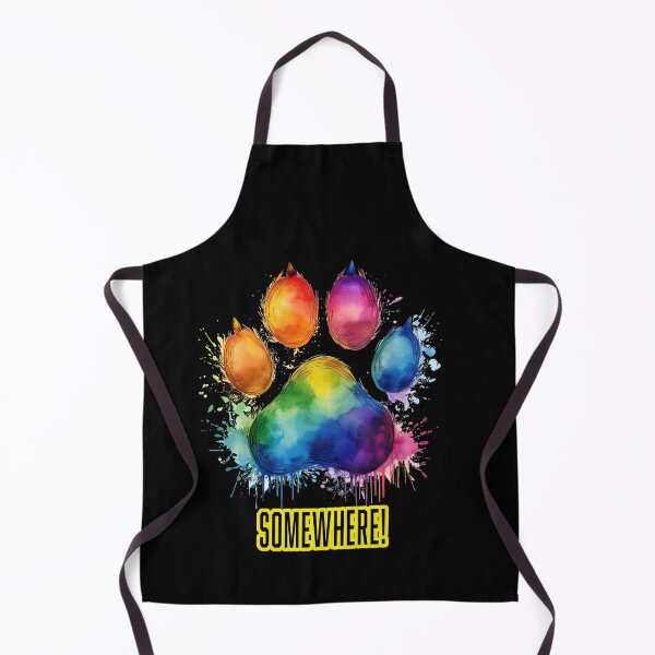 Item preview, RAINBOW DOG PAW.   SOMEWHERE! designed and sold by BIGPIX91011.