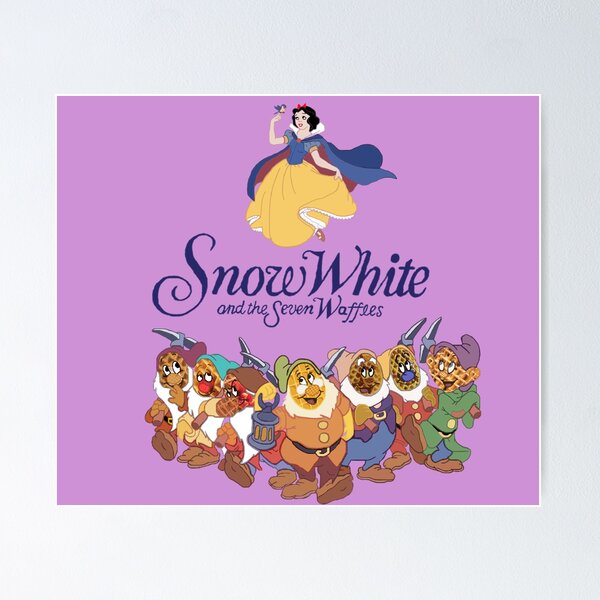 Item preview, Snow White and the Seven Waffles (Parody) designed and sold by quacksondesigns.