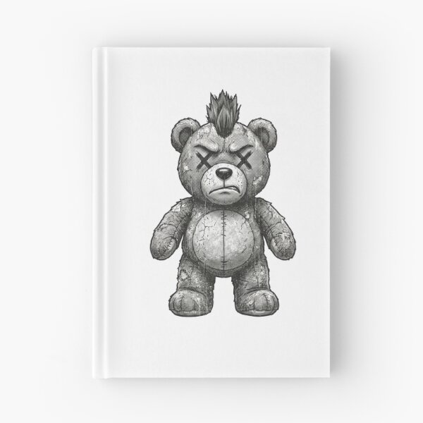 Item preview, Dead-Eye Plushie No.2: Punk Teddy Bear designed and sold by NO BEAVER NO PUNK.